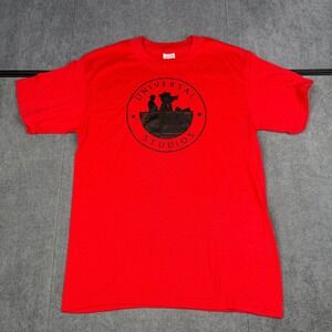 Vintage Universal Studios 80s graphic t-shirt  Red Sz L